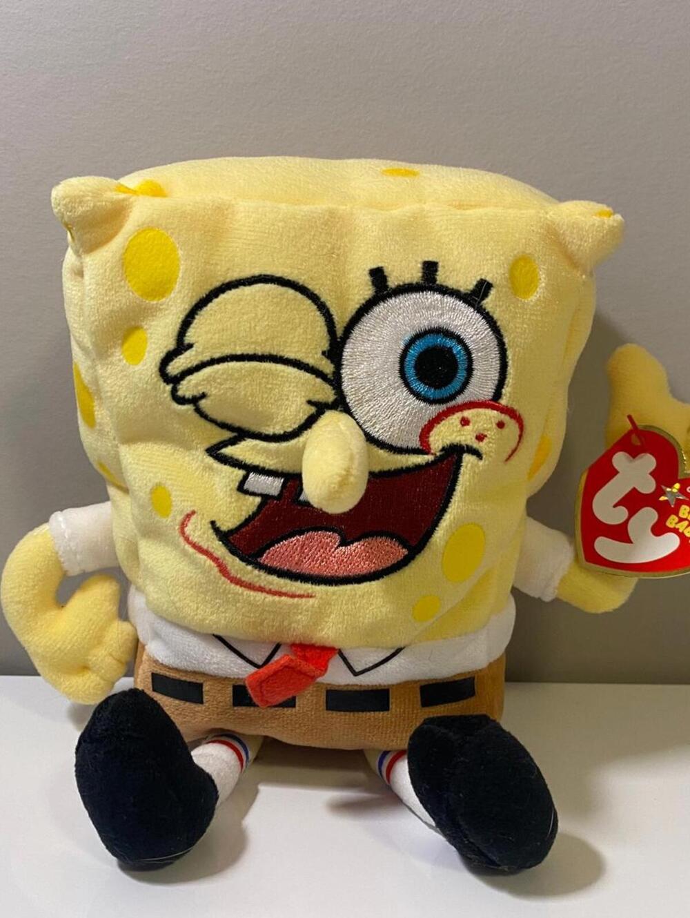 Ty Beanie Baby “SpongeBob ThumbsUp” from SpongeBob SquarePants (7 inch)